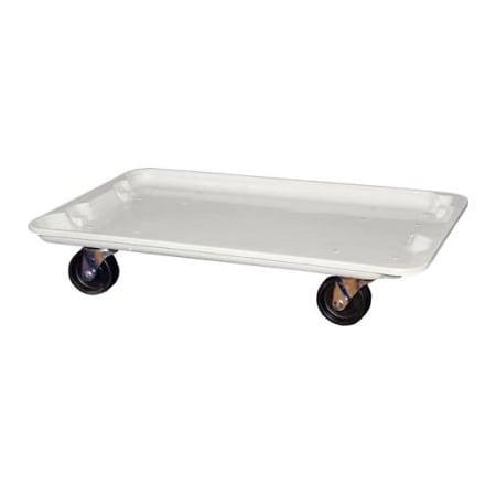 Mfg Tray Molded Fiberglass Toteline Dolly 780538 for 24-3/8" x 14-7/8" x 8" Tote, White 7805385269